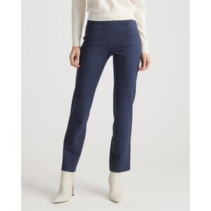Ultra-Stretch Ponte Straight Leg 4-Pocket Pants
